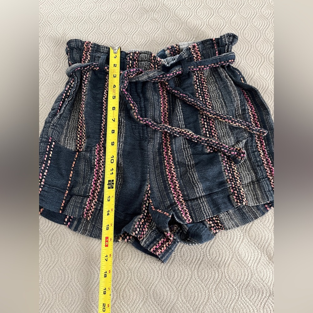 Anthropologie shorts in blue multi size medium - Picture 7 of 12